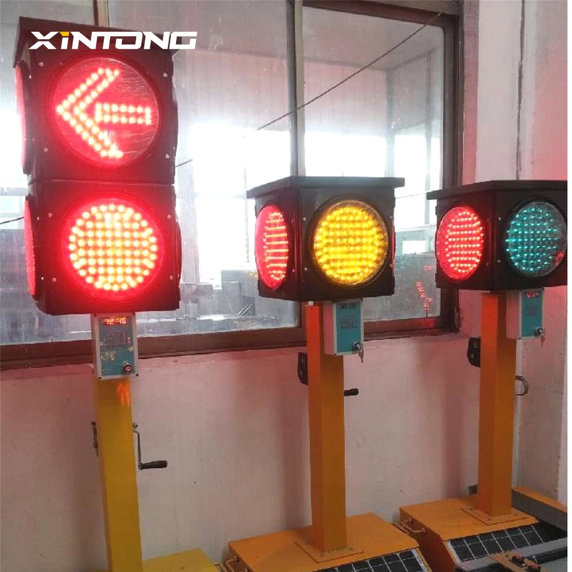 Traffic Light LED Countdown Timer 0-99s LED Count Down Timer Traffic Signal 600mm 800mm Red Yellow Green 2 Digit 3 Colors