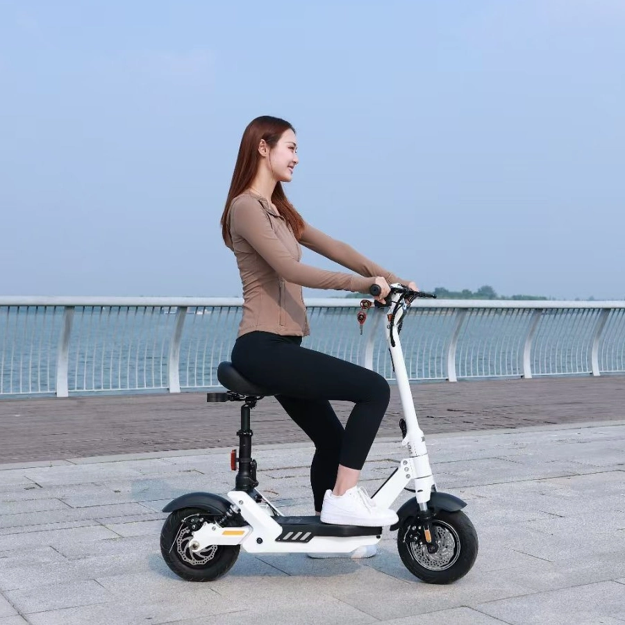 Hot Selling Leo Folding Bicycle Electric 48V 400W Sports Bicycle Electric Scooter Lithium Battery