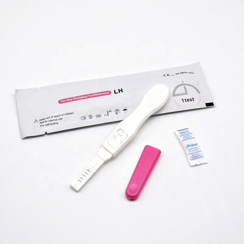 Medizinische CE-Diagnose Rapid LH Ovulation Test Kit ein Schritt LH Teststreifen mit günstigem Preis