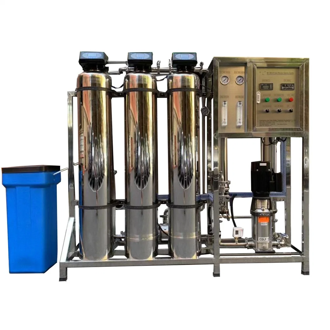 500 lph Sistema de Tratamiento de Agua Sistema de ósmosis inversa