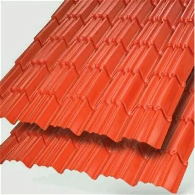 La construcción de nuevos materiales de construcción/ vidriado de techos de chapa de acero de color/Paso Tile