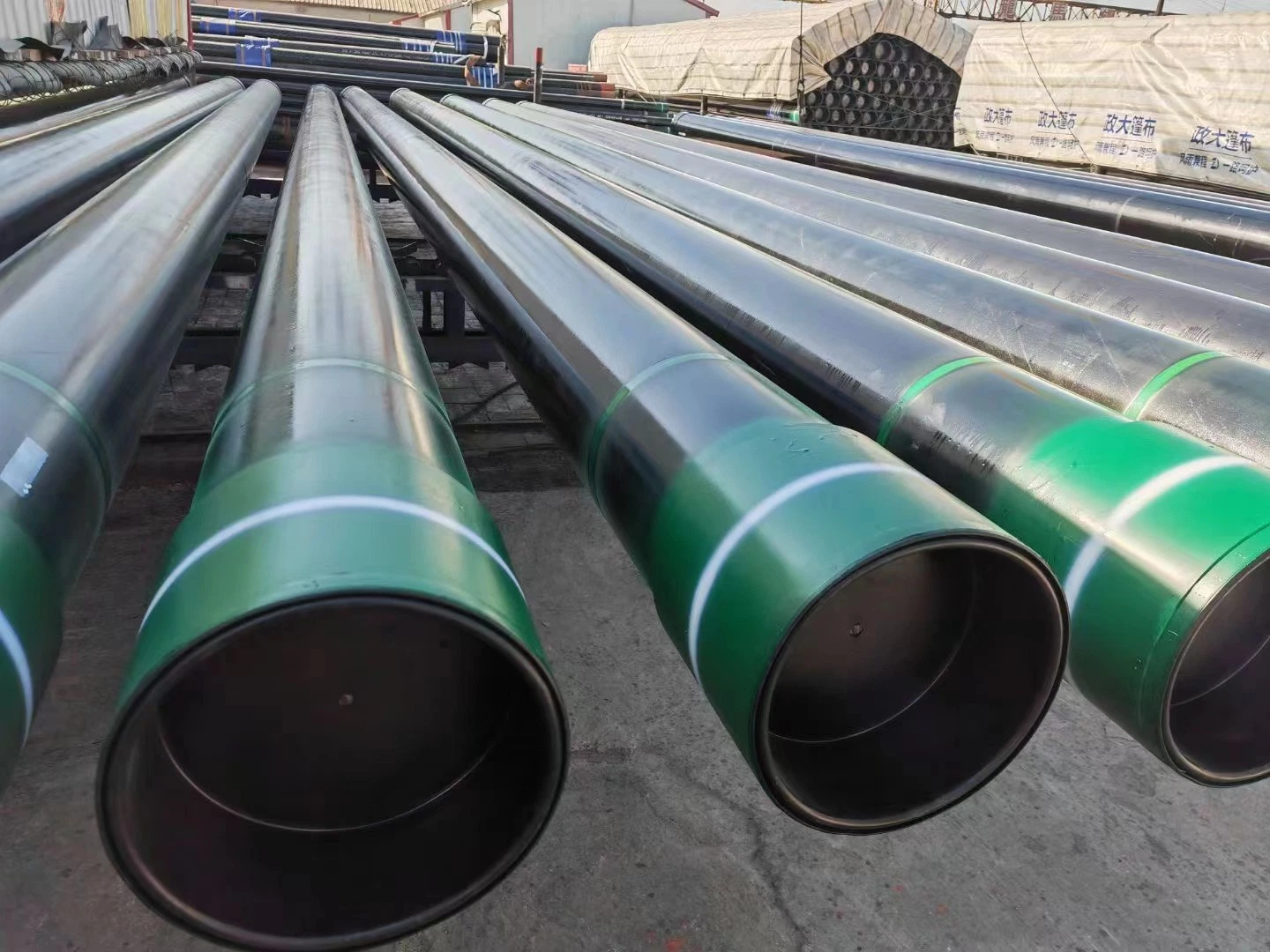 API Spec 5CT Seamless Steel Pipe Oil Casing J55/K55/N80/L80/C90/T95/P110/Q125