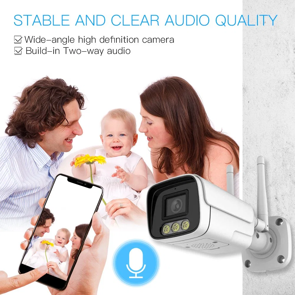 Tuya Smart Camera CCTV WiFi Digital Camera Wireless Remote Control for Security System