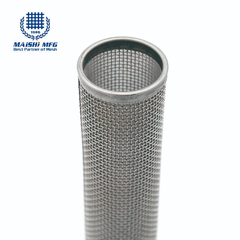 Customize 304 Stainless Steel Wire Mesh Cylinder Filter