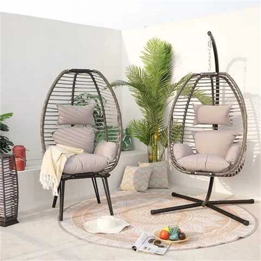 Hot Sale Wicker Outdoor Patio Garden Balcony Swing Chair Furniture