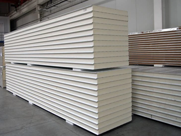 China manufacturado Construcción exterior Interior pared/techo/PIR/PUR/Rock lana Sandwich Panel