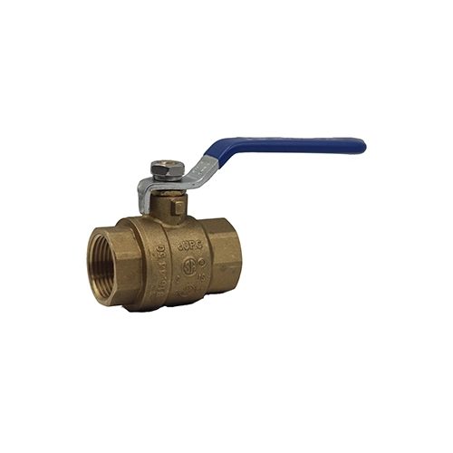 1-1/2 " Lead Free Brass Valves, Threaded NPT Fittings - Maximum Pressure, 150 Psi Wsp / 600 Psi Wog