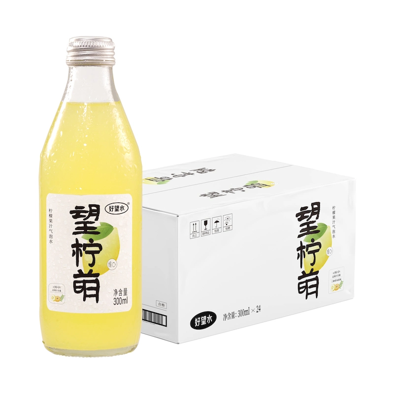 OEM No Alcoholic Wholesale Soft Drink 300ml*24bottle Lemon Juice