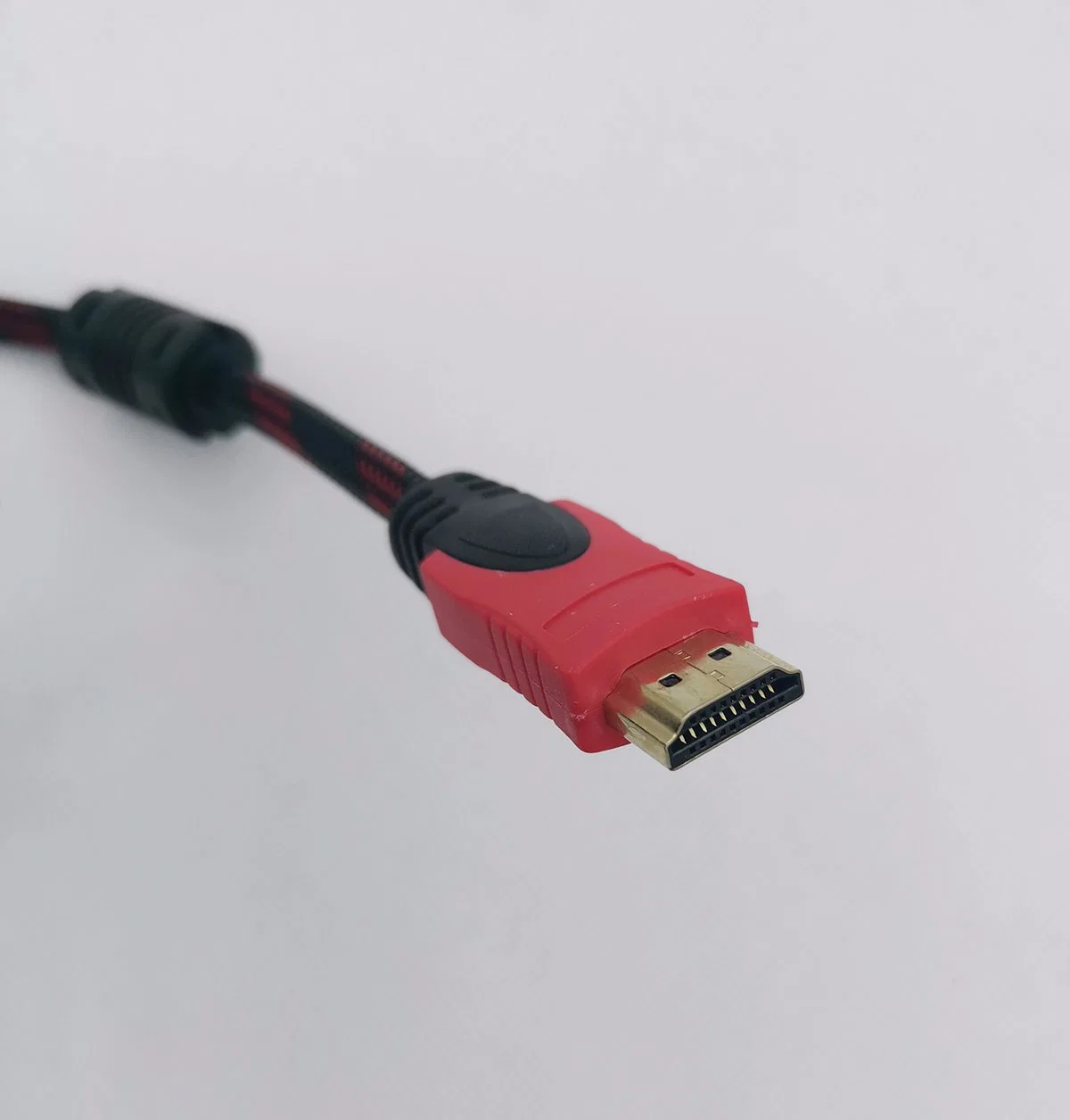 Comunicação de dados AV 4K cabo HDMI com Ferrite de Ethernet