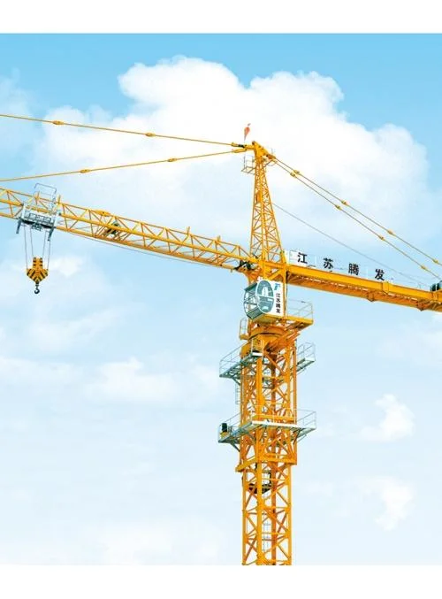 Construction Topless Building Flat Top Topkit Jib Luffing Self Erecting Tower Crane