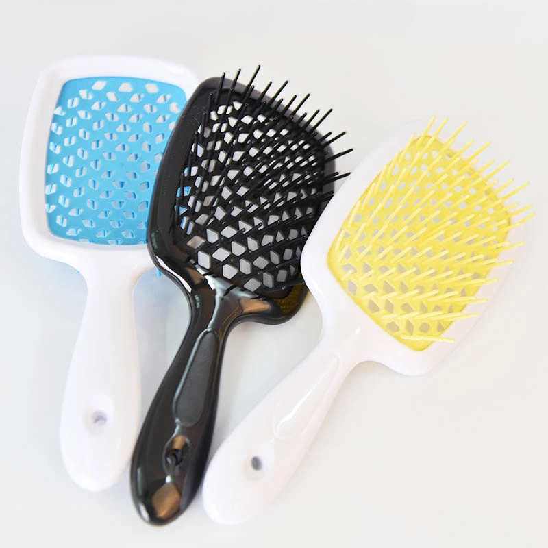 New Wide Teeth Air Cushion Combs Women Scalp Massage Comb Hair Brush Hollowing out Home Salon DIY Hairdressing Tool