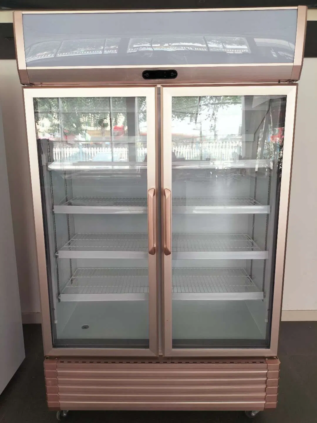 Combination Original Factory Freezer Supermarket Sliding Glass Door Fridge Showcase