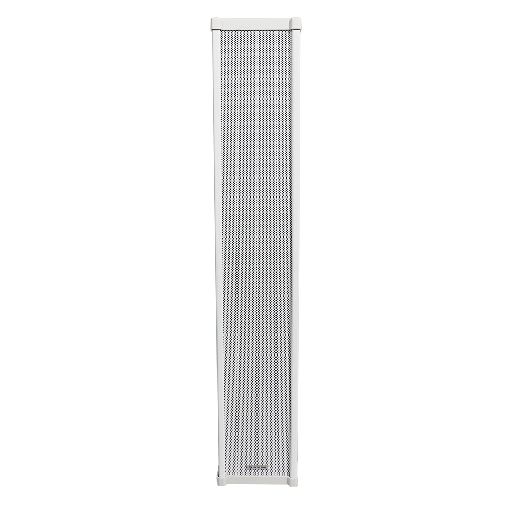 Lucky Tone Elegant Public Address Aluminum 30W Wall Mount Full Range Column Speaker for Indoor Use