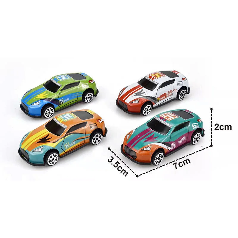 Factory Wholesale/Supplier Plastic Small Car Cartoon Mini Inertial Return Force Kids Toys