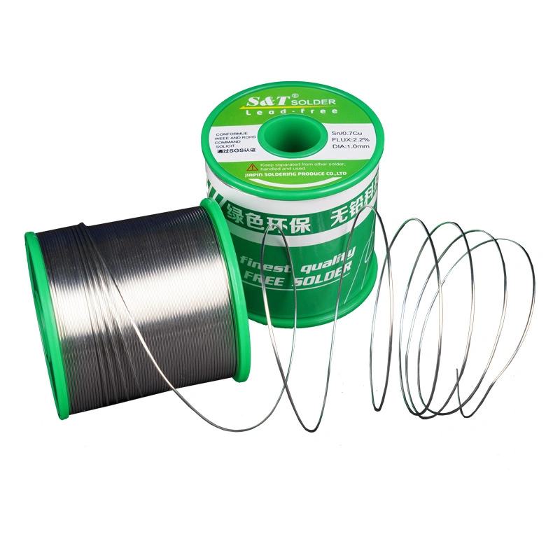 High Temperature Welding Lead-Free Environmental Solder Wire Melting Sn99.7cu0.3