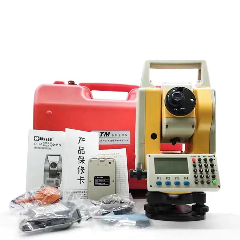 New Products Fast Measure Speed 400m Reflectorless Dadi Dtm624r Total Station Price