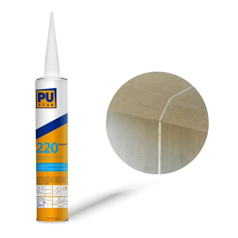 High Modulus Construction Polyurethane Waterproof Sealant Lejell220