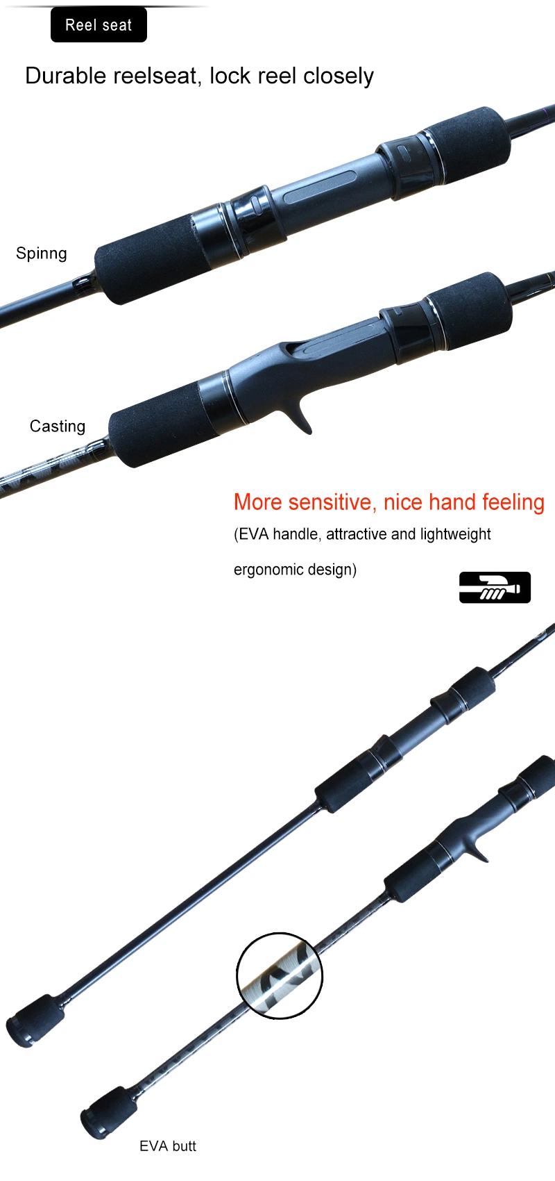 Carbon Casting Fishing Rod for Casting Jigging Rod 1.7m Hard Power Boat Pitch Fish Sea Slow Jigging Rods