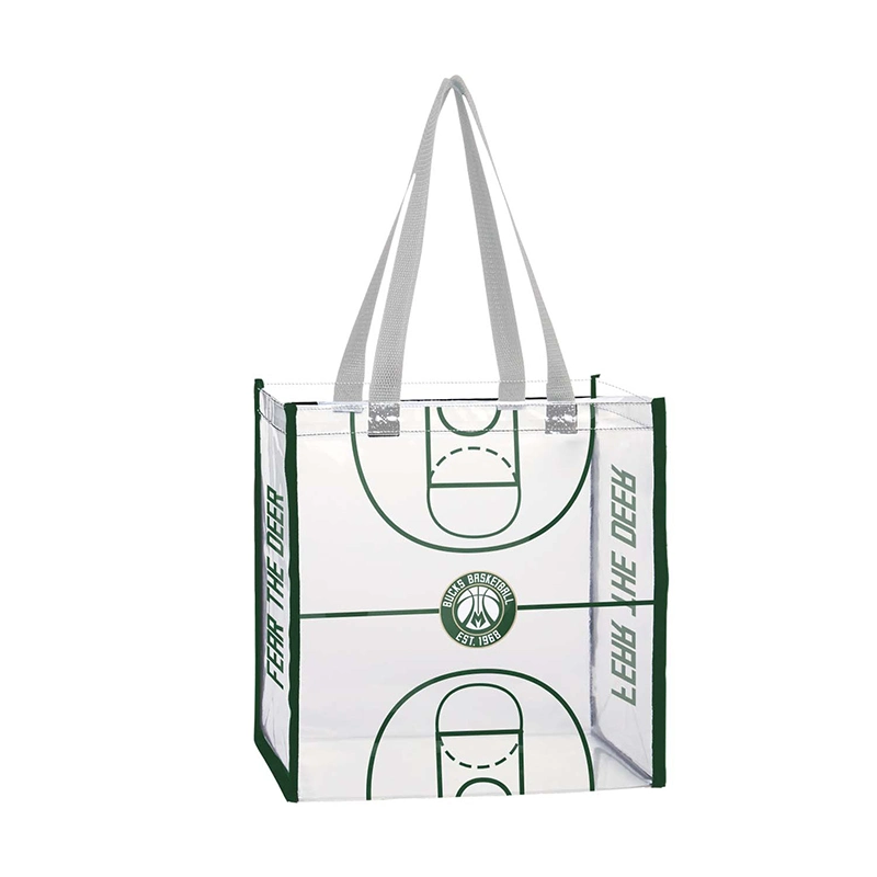 Custom Fashion PVC Tote Bag Clear Handbag Transparent PVC Bag Shopping Bags