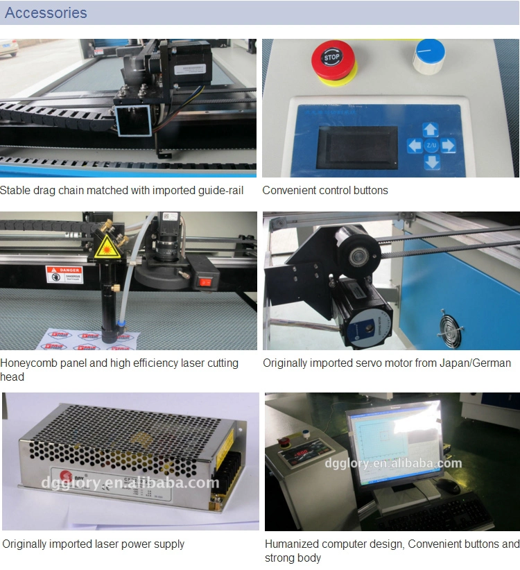 Glorystar CO2 Laser Wood Cutting Machine Laser Wood Cutter (GLC-1490)