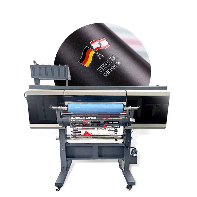 Nueva tecnología Direct to Film Printer UV DTF Printing Machine 2 en 1 Auto-laminación para imprimir tarjetas etiquetas papel