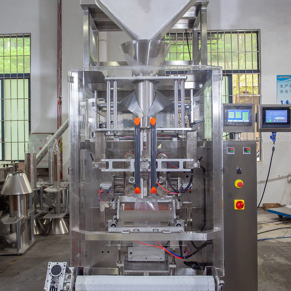 Automatic Vertical Weighting and Packing Machine for 1-5kg Ice Cube Frozen Food