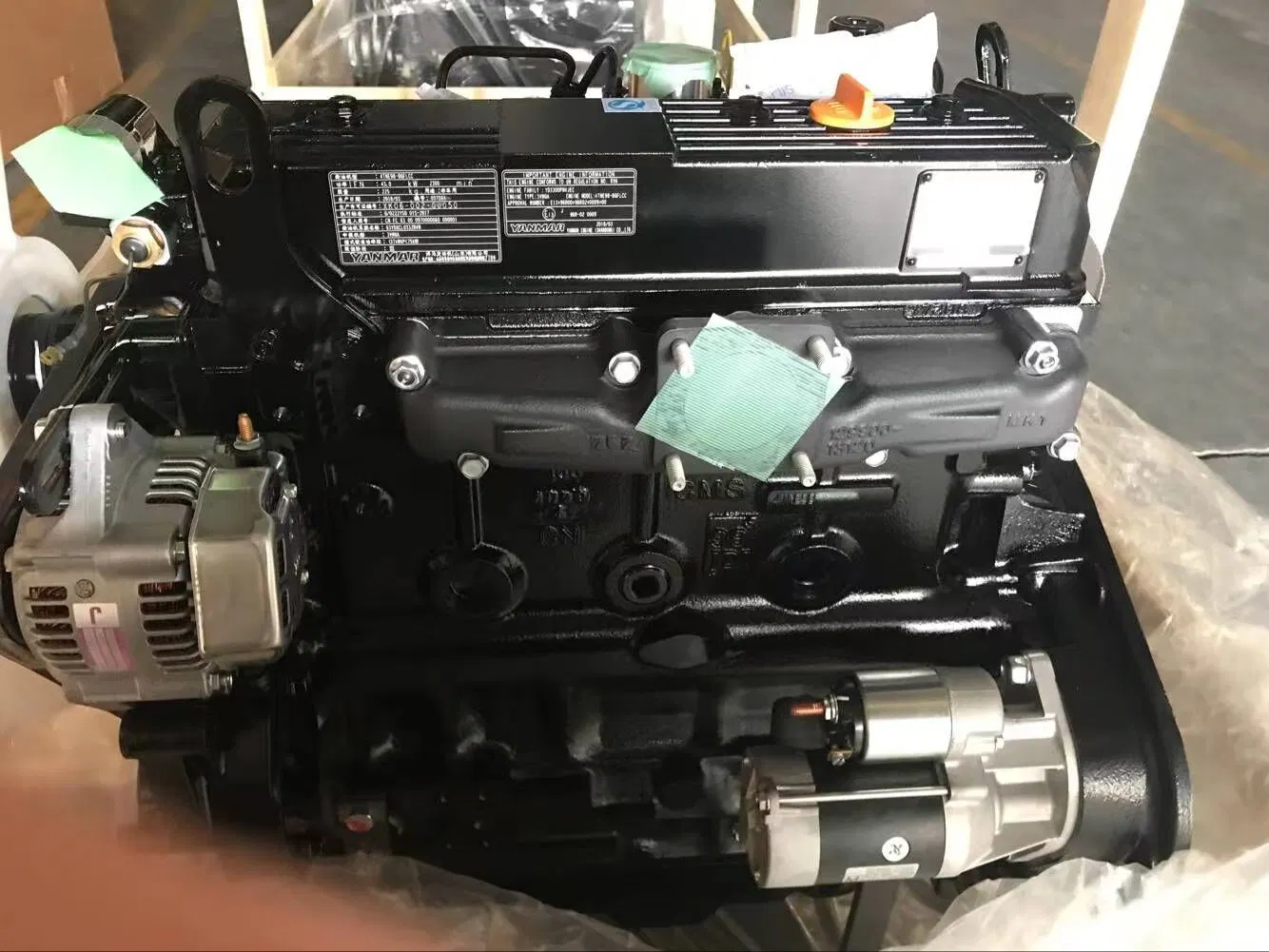 Yanmar Diesel Engine for Outboard Boat Motor 4tne98 Forklift Generator Tractors