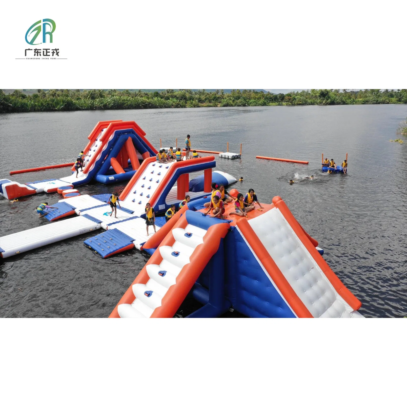 New Design Mobile Kids Inflatable Amusement Water Park for Sports and Leisure Water Park