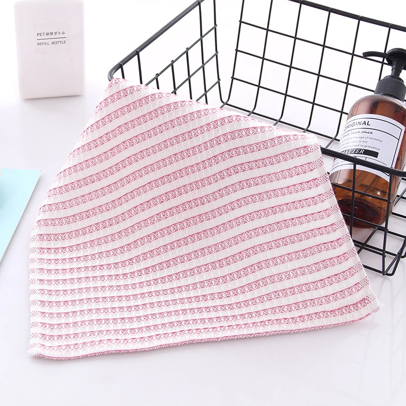 Waffle Dish Wash Cloth Bamboo Fiber Dishwashcloth Cleaning Cloth