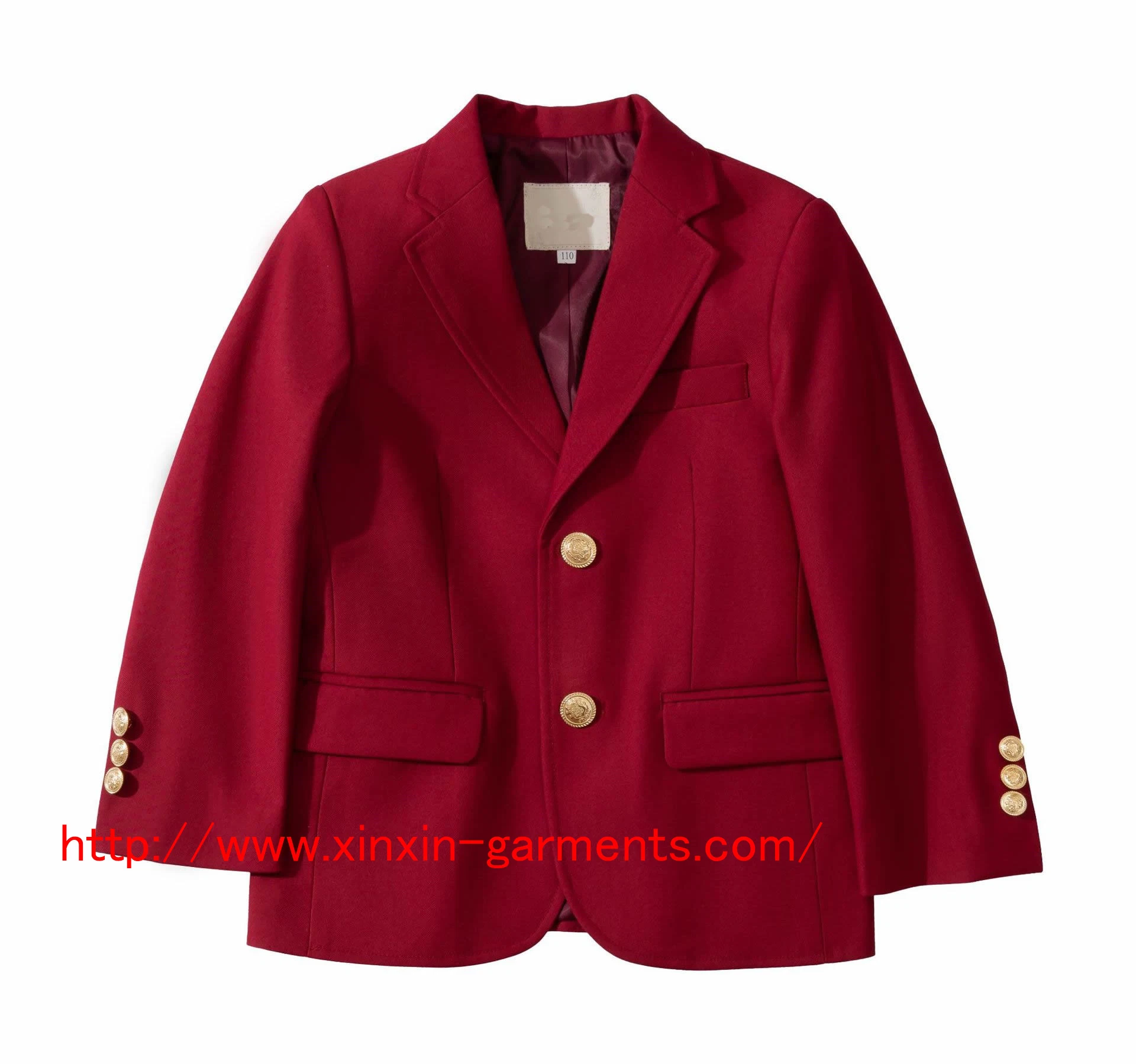 Custom Designs Primary Students Theme Party Wear Kids Boys Girls School Blazer Uniform (U2316)