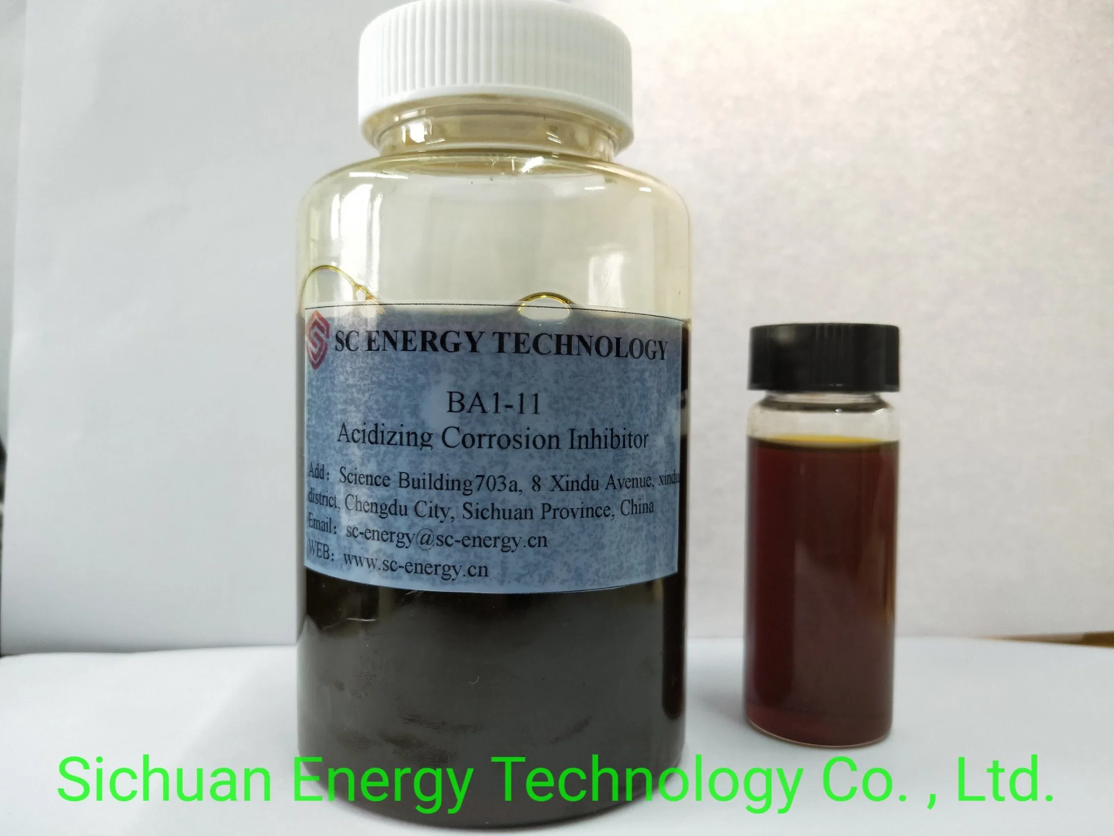 Inhibidor de corrosión del ácido clorhídrico a temperaturas ultra altas (HCl) para el carbonato Estimulación de la matriz de la ascidización-02