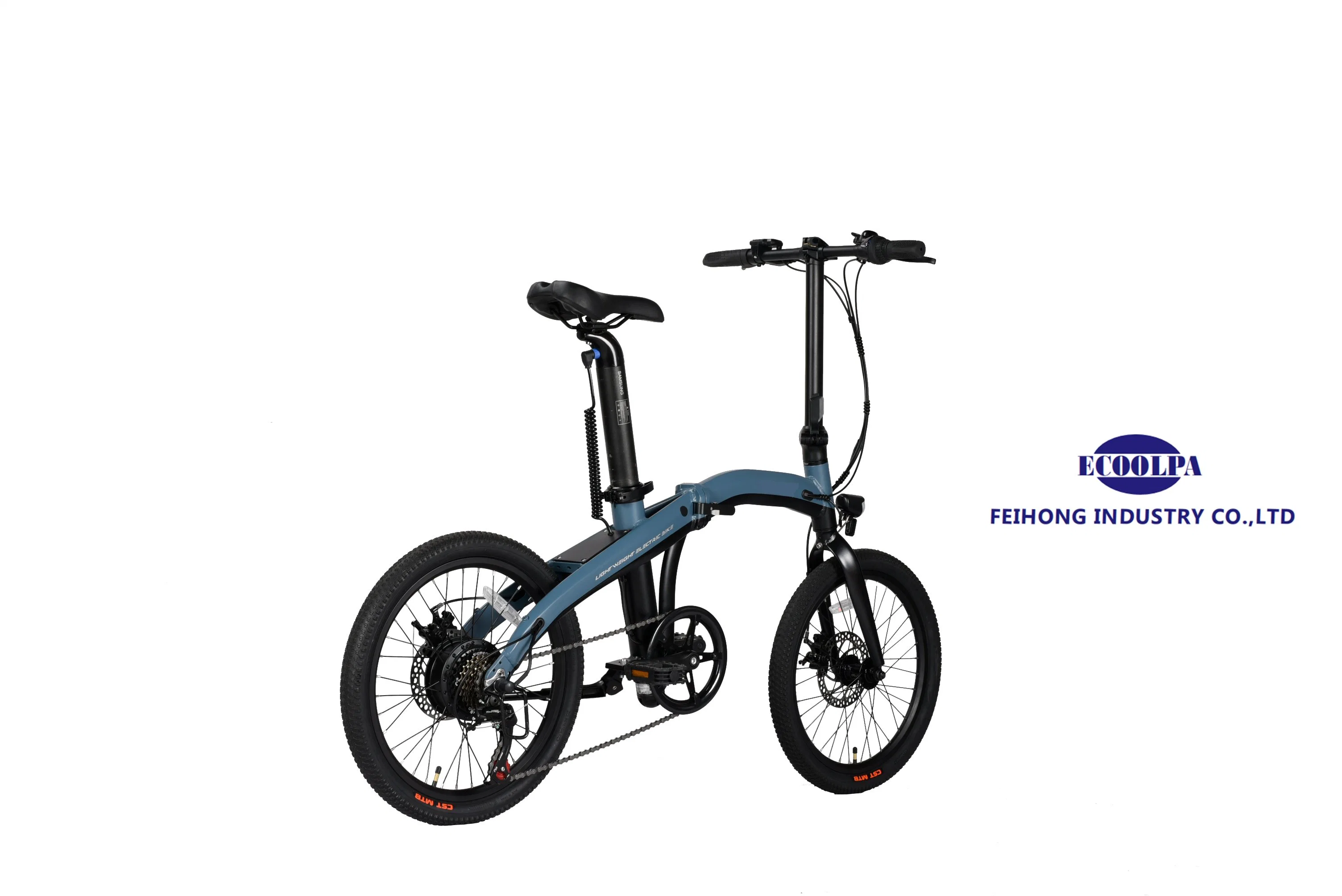 Женский 20-дюймовый легкий складной электрический городской велосипед Mountian велосипед Электрический велосипед для автомобиля с двигателем мощностью 250 Вт.