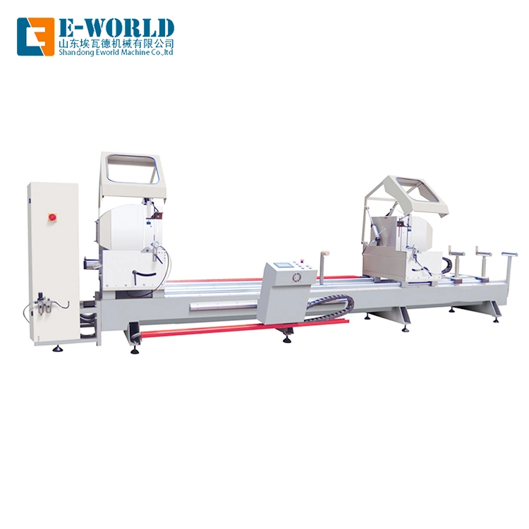 Product Available CNC Double Head Aluminium Profile Cutting Saw Machine