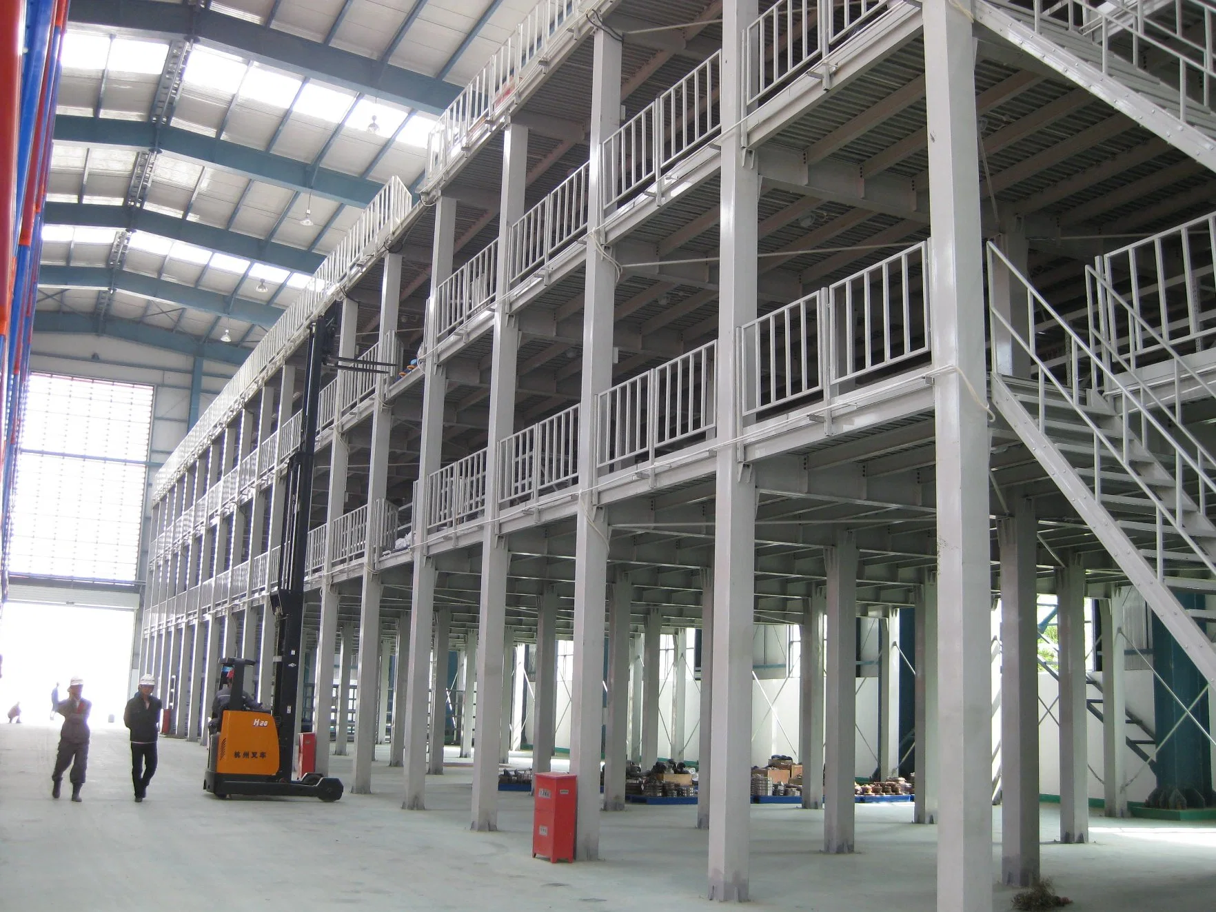 Steel Structure Mezzanine Racking with High Loading Capacity