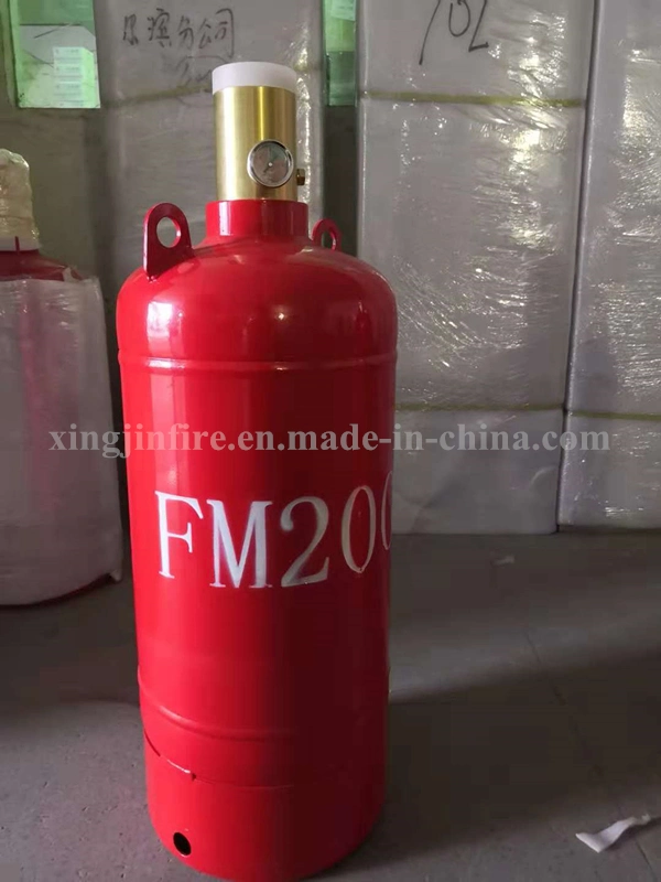 90L Double Empty Bottles FM200 Firefighting Equipment