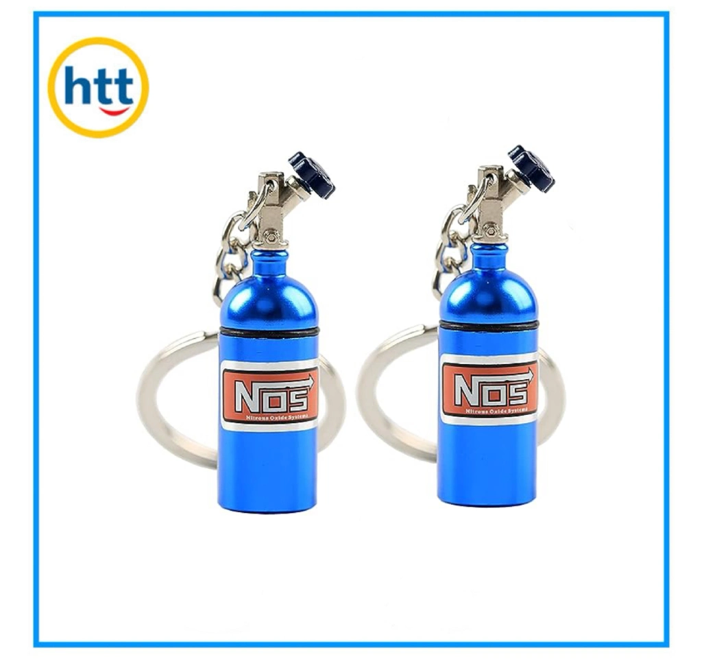 Mini Nitrous Oxide Bottle Keyring Keyfob Keychain Factory