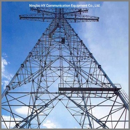 High Voltage Galvanized Conical Electric Power Distribution Transmission Line Towers