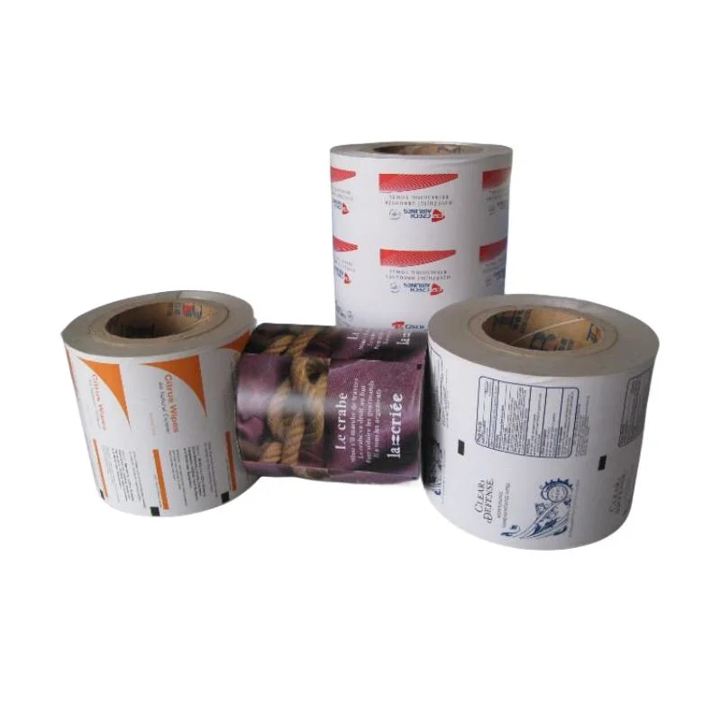 Facial Mask Packaging Customized Logo Printed PE CPP Plastic Film Roll