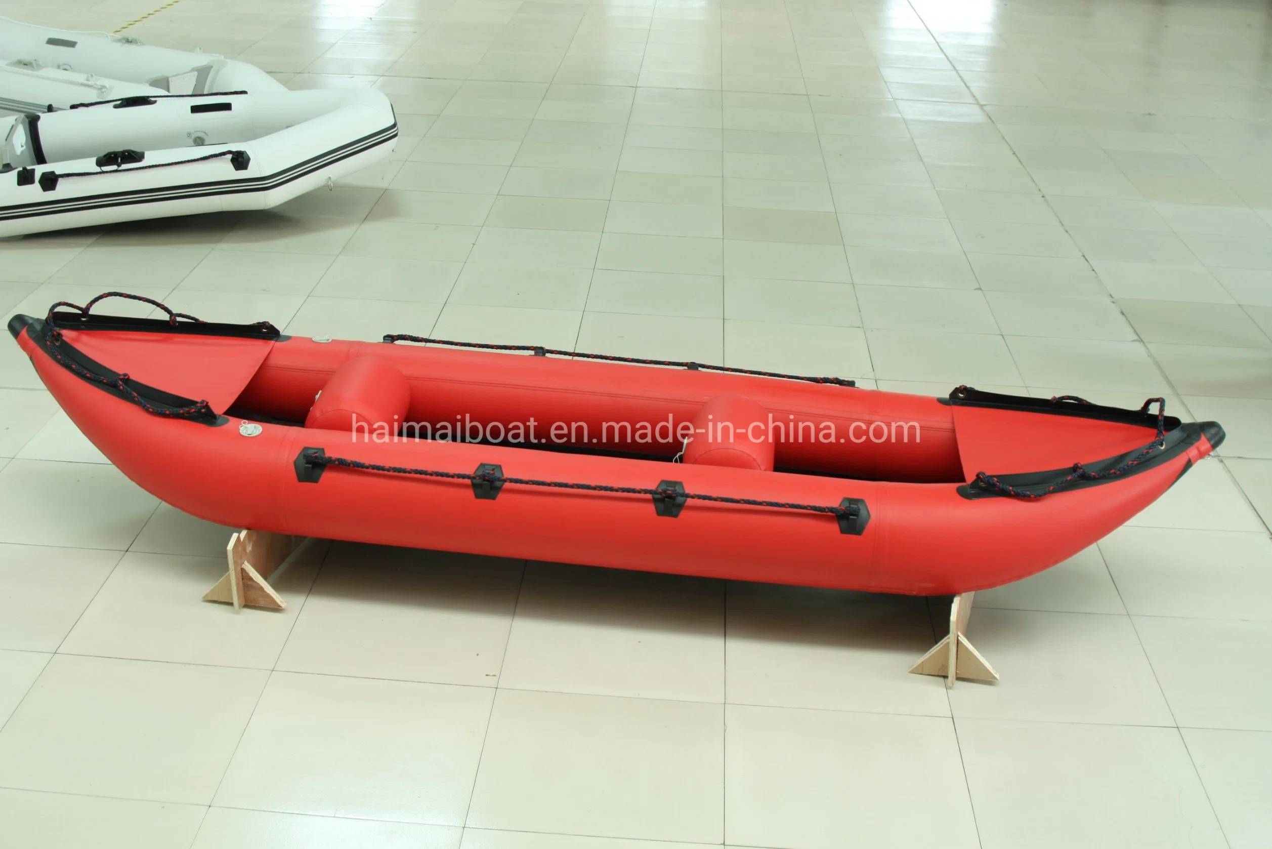 La Chine usine bateau professionnel 12pieds 3.65m'Hypalon bateau gonflable en PVC kayak loisir PVC Bateau Bateau de plaisance River Boat Water Rapids River Boat Bateau