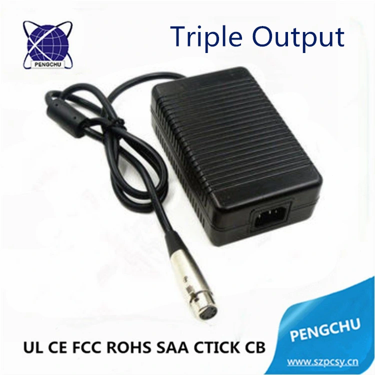 48V 0.25A +15V 2.5A -15V 2.5A Salida Triple AC DC de alimentación de conmutación