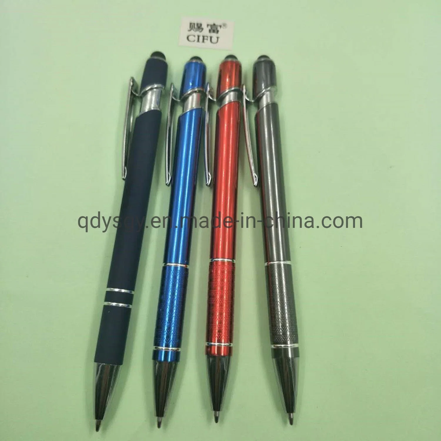 Promotiol Gift Fashion Design Metal Stylus Ball Pen