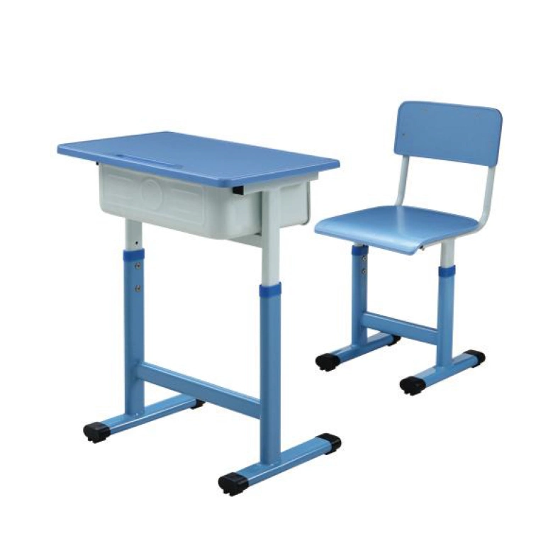 Single Student Desk Chair für Schule Klassenzimmer Möbel