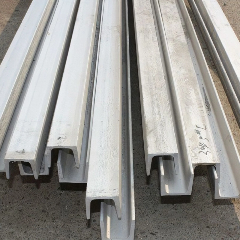 U Channel 80 100 Steel Profile 304L 316 316L 321 304 Hot Cold Rolled U Channel Galvanized Stainless Steel Structural Steel