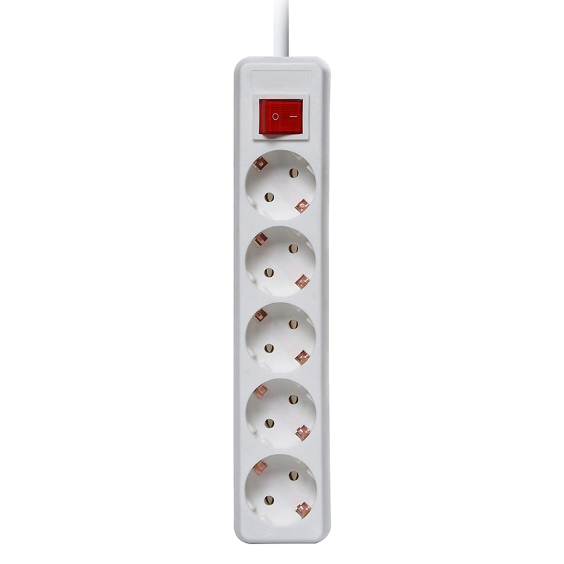 Schuko Plug Electric Power Strip Extension Socket