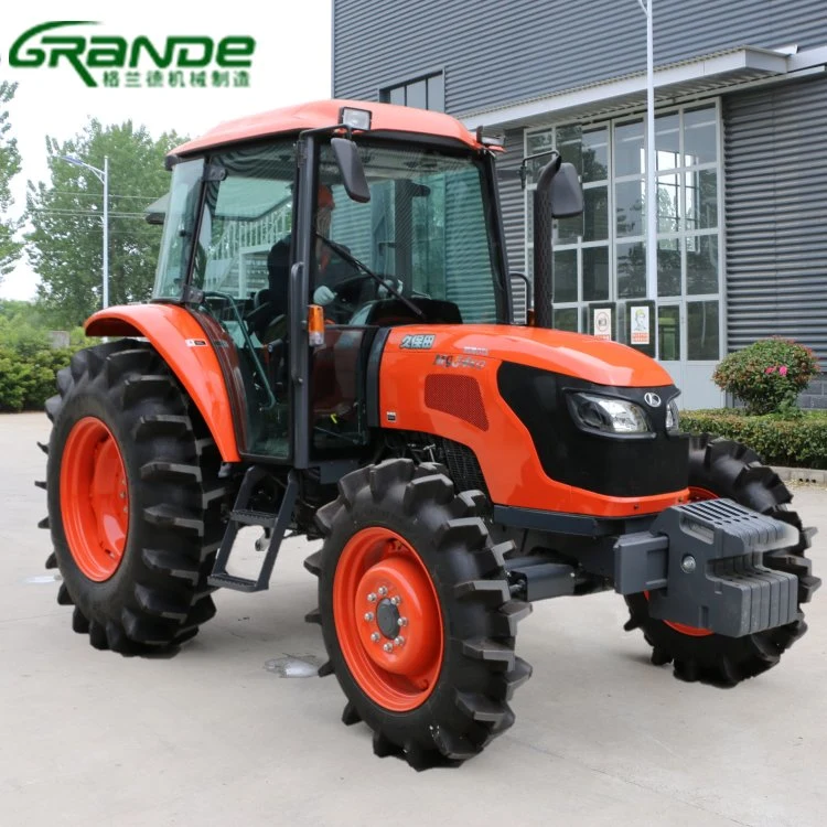 Matériel agricole Tracteurs japonais en stock Tracteur Kubota 4WD 95HP Livraison rapide