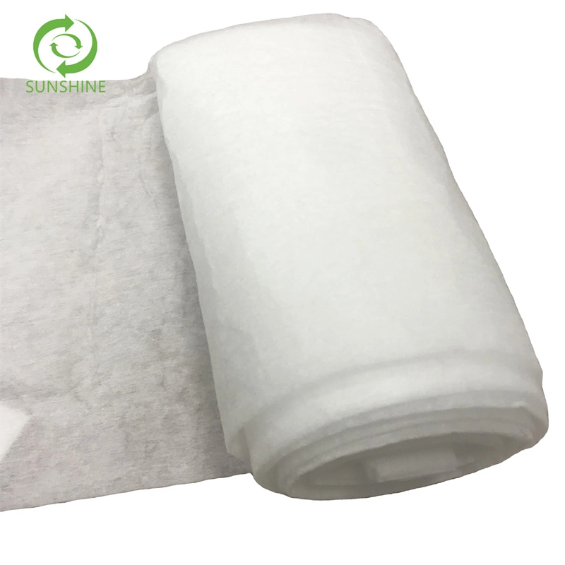 Sunshine High quality/High cost performance  100% Es Material Fiber Non Woven Fabric 50GSM Hot Air Cotton