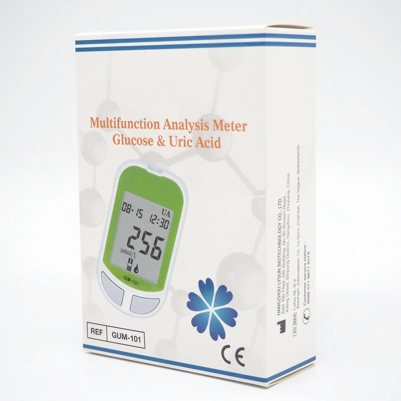 Blood Testing Meter for Glucose Uric Acid Meter for Home Use Glucose Meter