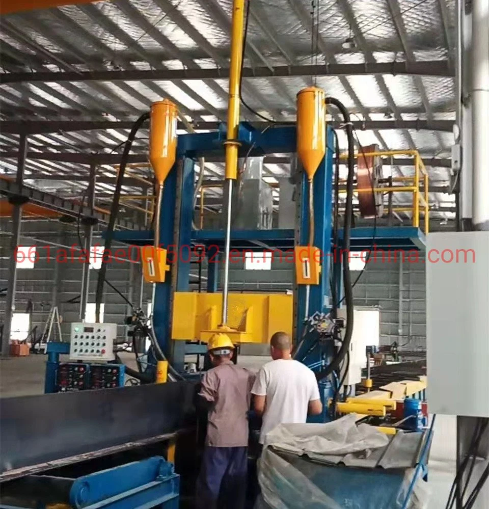 Automatic Ytj 18 H Beam Integrated Assembling Welding Straightening Machine