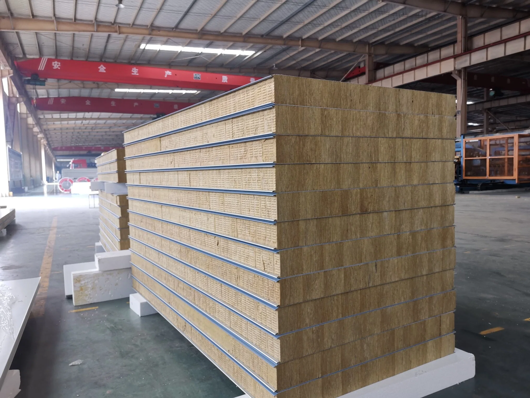 40/50/75/100/125/150mm Australian Z Lock Rockwool Sandwich Oven Panel Factory Direct Sales