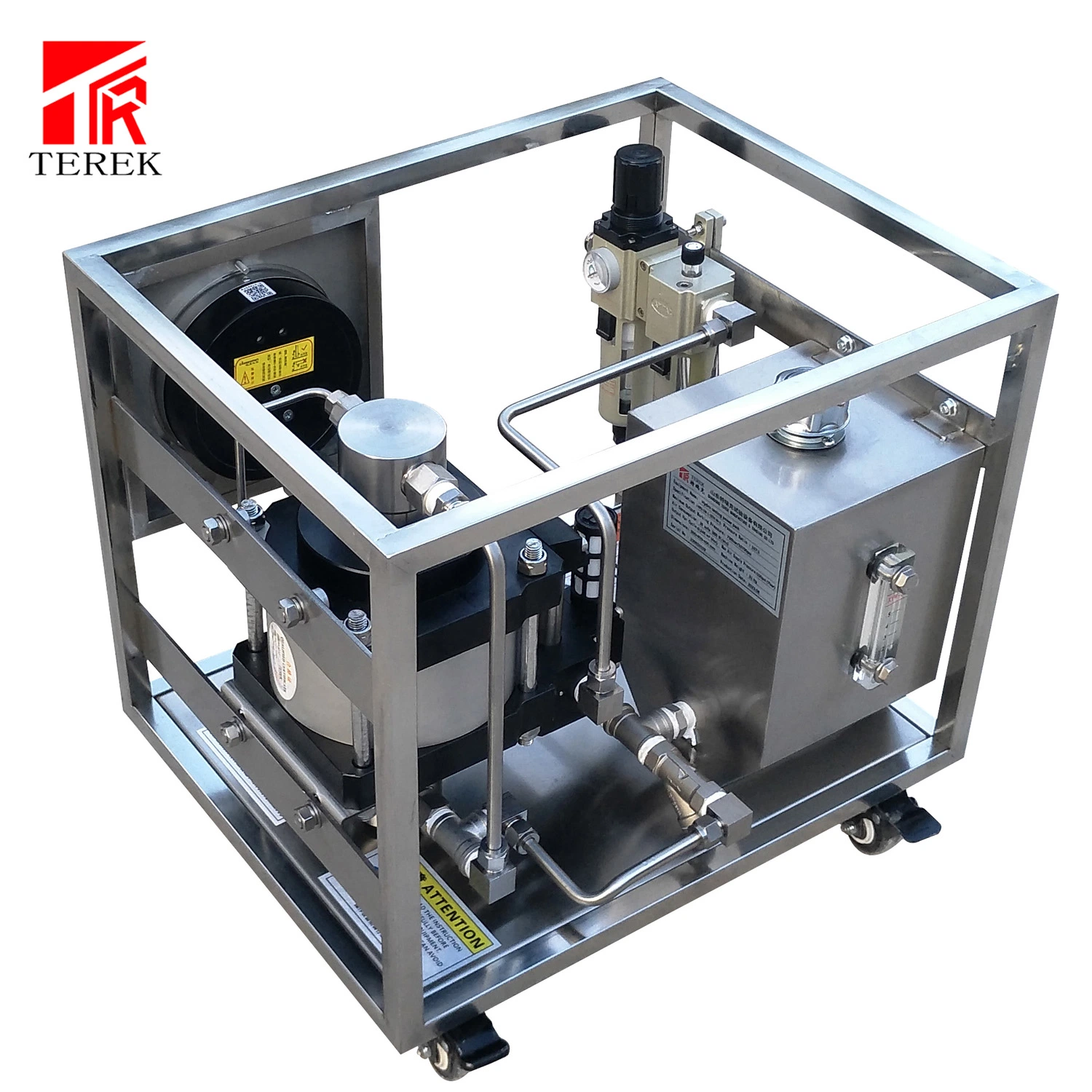 Banco de pruebas de presión de la bomba hidráulica para la válvula del tubo de la manguera Prueba de presión de agua de la máquina/aceite hidráulico